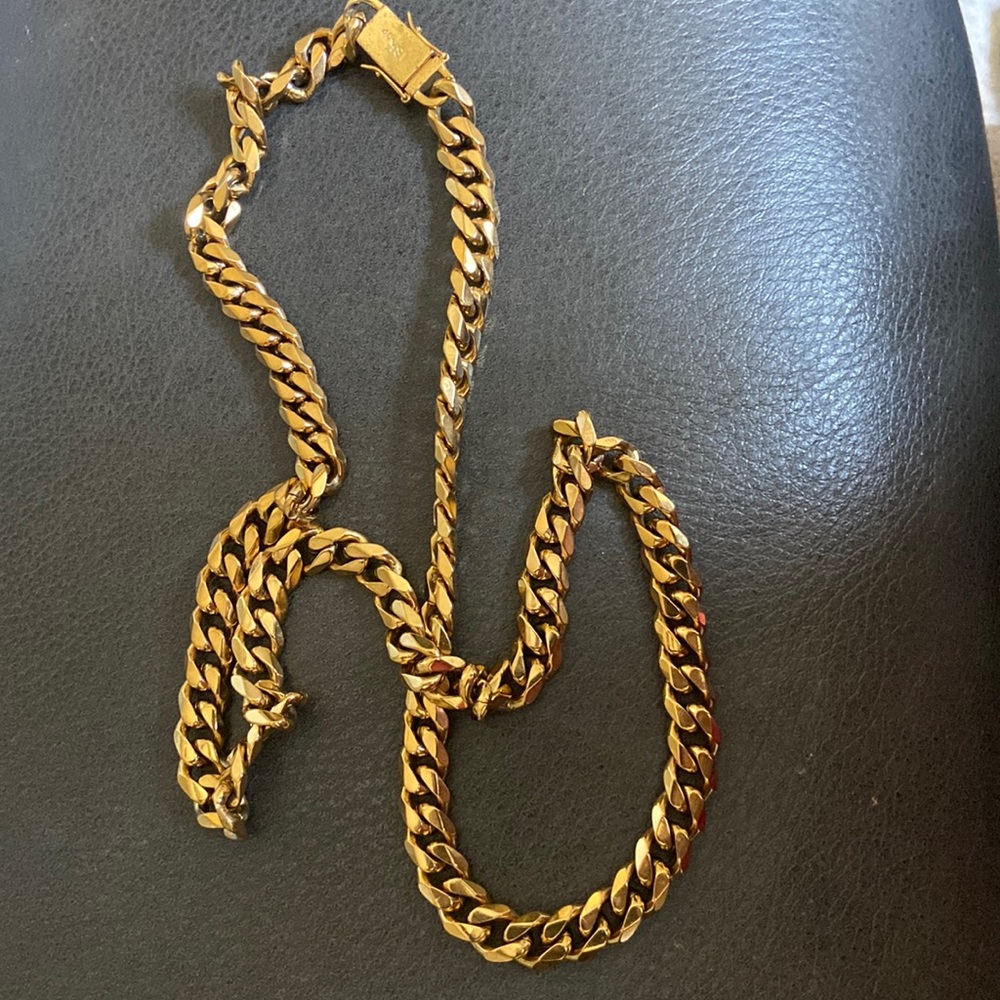 Gold gods Cuban 18k gold plated